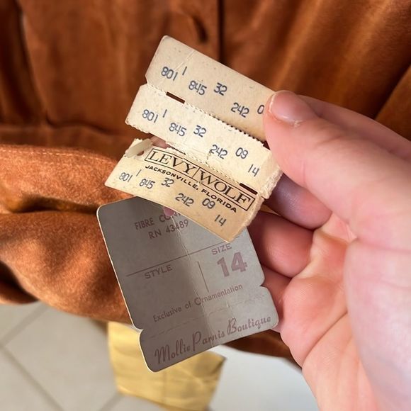 Mollie Parnis Boutique vintage NWT jacket size 14 Union Made - Picture 4 of 13